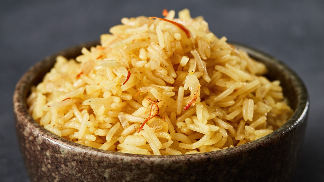 Riz pilaf met saffraan – Recept