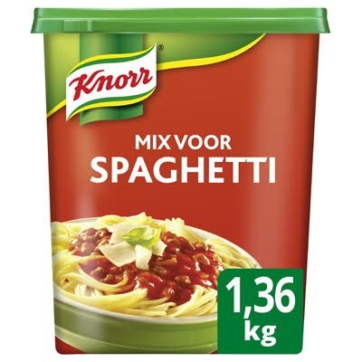 Knorr 1-2-3 Mix voor Spaghetti 1,36kg - 