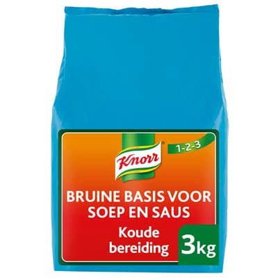 Knorr 1-2-3 Koude Basis Bruine Saus 3kg - 