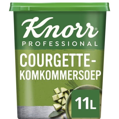 Kompoporn - Knorr Professional Courgette-Komkommersoep Poeder opbrengst 11L