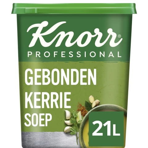 Knorr Klassiek Gebonden Kerriesoep Poeder opbrengst 21L - 
