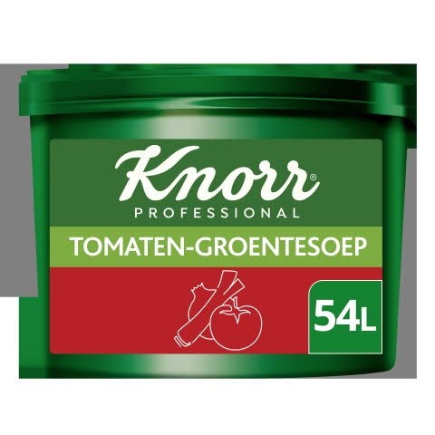 Knorr Voordeel Tomaten-Groentesoep Poeder opbrengst 54L - 