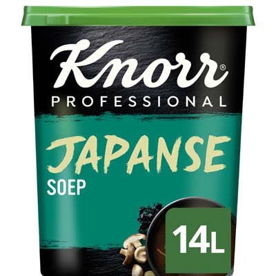 Knorr Wereld Japanse Soep Poeder opbrengst 14L - 