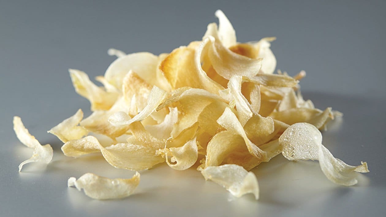 Chips van geroosterde knoflook – Recept