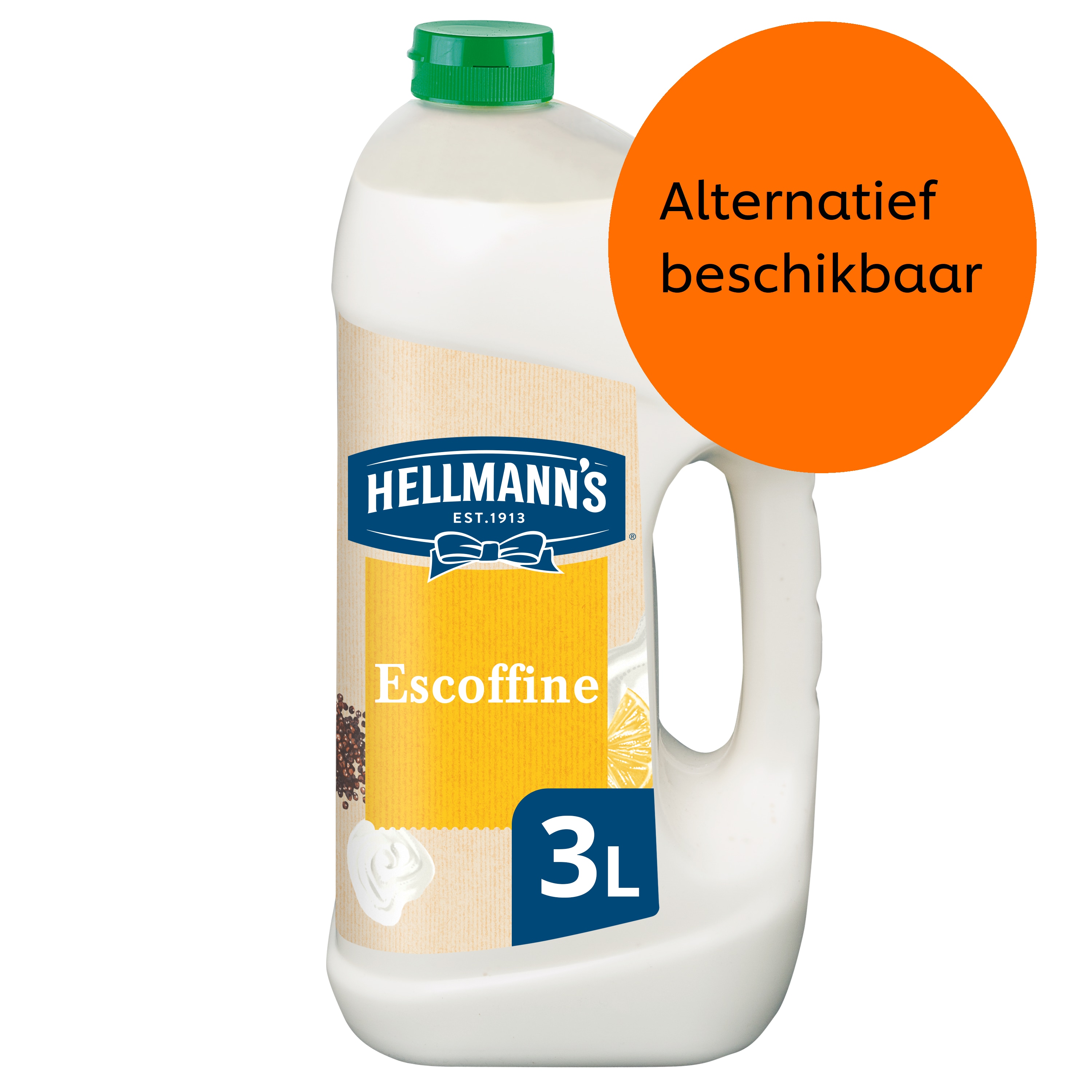 Hellmann's Escoffine Romig Vloeibaar 3L - 