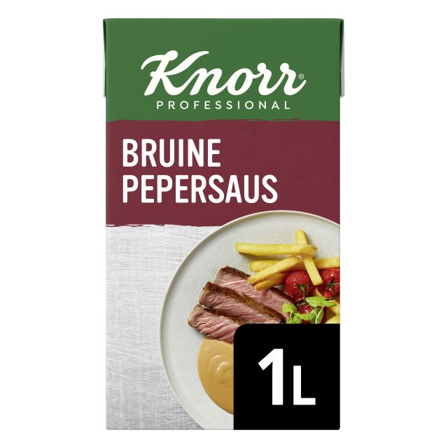 Knorr Professional Garde d’Or Bruine Pepersaus 1L - 